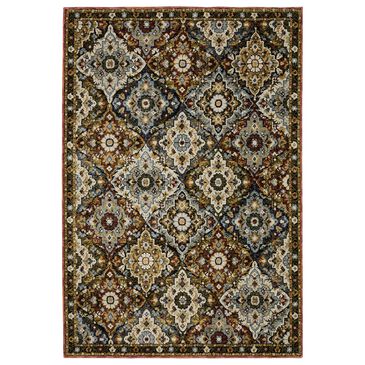 Oriental Weavers Andorra 10" x 13"2" Red and Multicolor Area Rug, , large