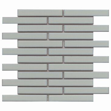 Emser Regala Gift 1" x 6" Rectangle on 12" x 12" Glazed Porcelain Mosaic Sheet, , large