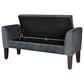 Kinfine Storage Bench in Dark Gray, , large