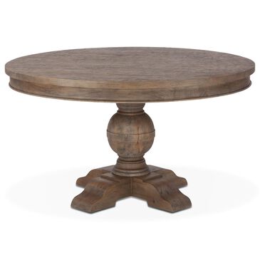 Home Trends & Design Colonial Plantation 48" Dining Table in Weathered Teak - Table Only, , large