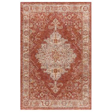 Surya Mirabel MBE-2318 2"7" x 4" Burnt Orange, Rust, Teal, Olive, Gray and Beige Area Rug, , large