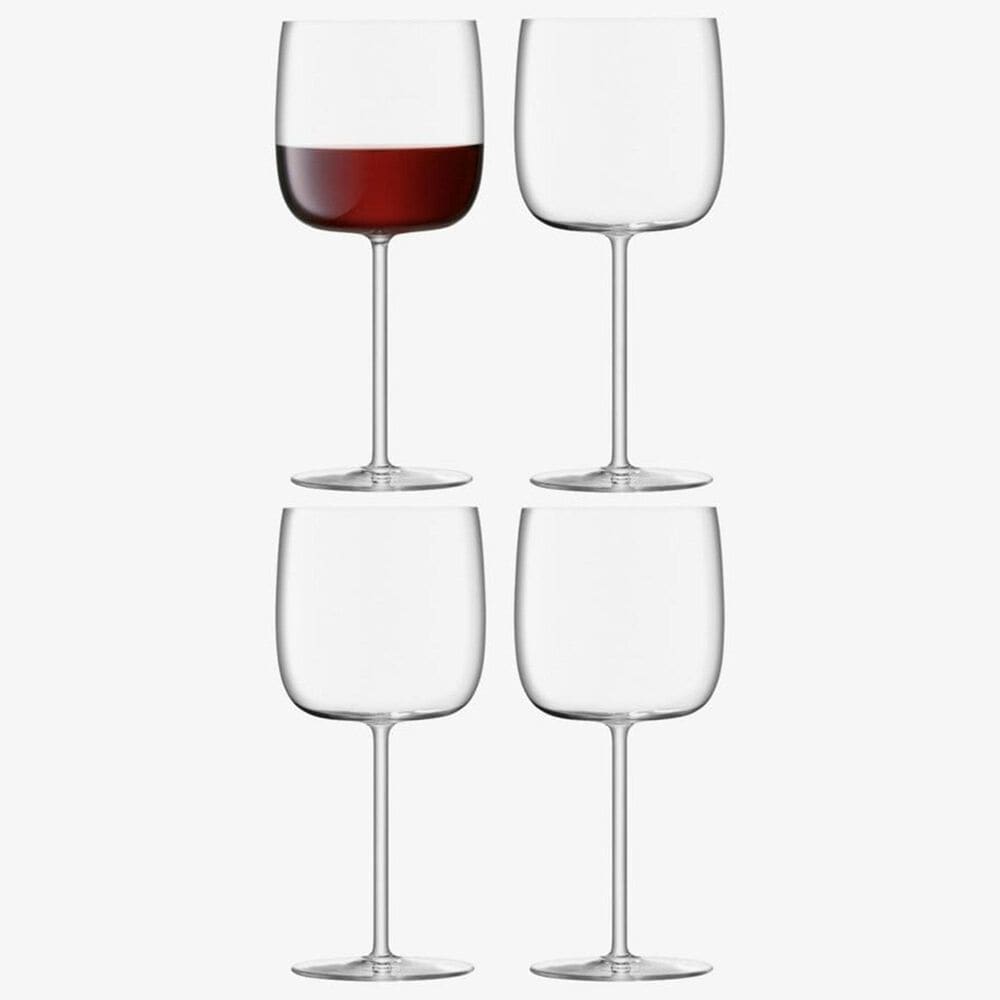 LSA International Borough 15 Oz Wine Glass in Clear &#40;Set of 4&#41;, , large