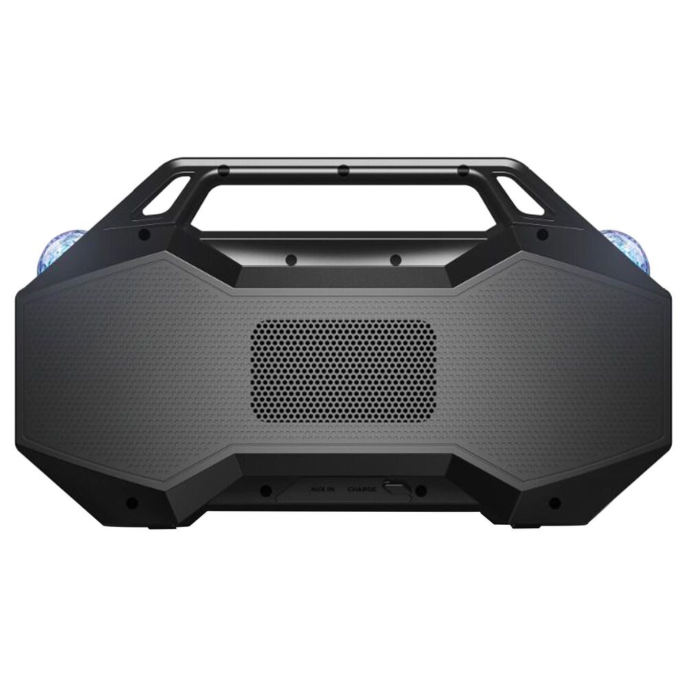 Ion Audio Party Rocker Go Portable Boombox Speaker with Party Starter Lights in Black, , large