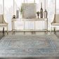 Nourison Starry Nights STN06 10" x 13" Cream and Blue Area Rug, , large