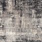 Surya Tuscany TUS-2312 12" x 15" Gray, Charcoal, Black and Ivory Area Rug, , large