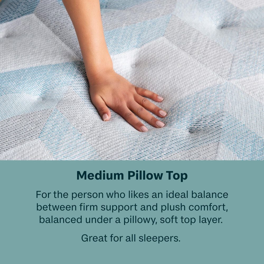 BeautySleep DreamWeaver 12.25&quot; Medium Pillow Top Queen Mattress, , large