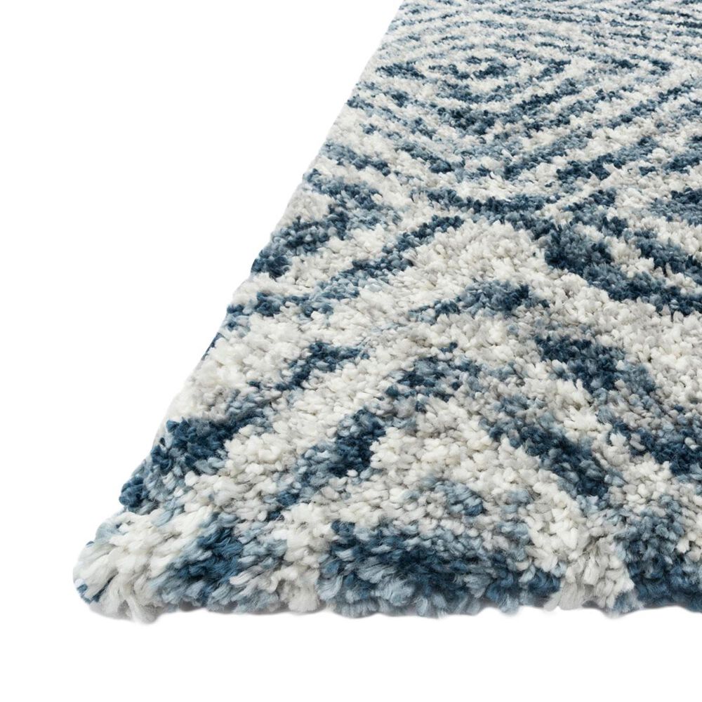 Loloi Quincy QC-01 2&#39;3&quot; x 12&#39; Ocean and Pebble, , large