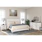 Signature Design by Ashley Gerridan 4 Piece King Bedroom Set in White and Gray, , large