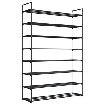 Timberlake 10-Tier Shoe Rack in Black