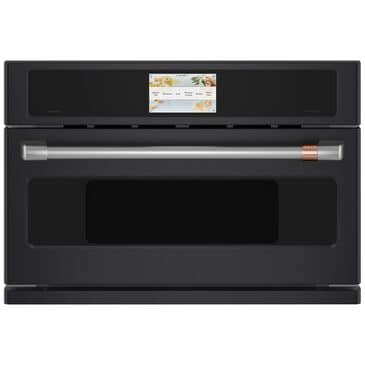 Cafe 30" Five in One Oven with 120v Advantium Technology in Matte Black, , large