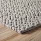 Dalyn Rug Company Gorbea 3"6" x 5"6" Silver Area Rug, , large