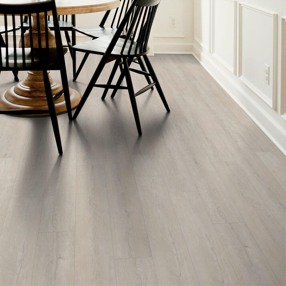 Shaw Distinction Plus Misty Grey 7&quot; x 48&quot; Vinyl Plank, , large