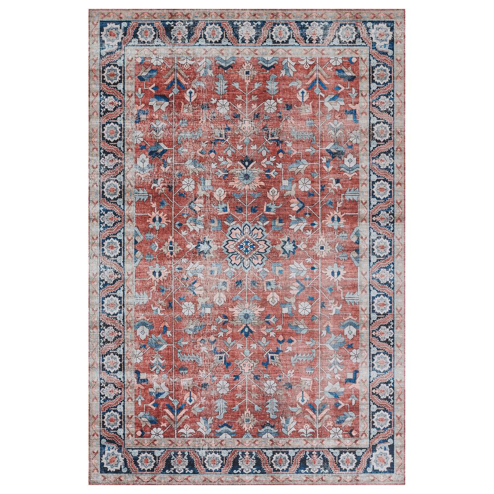 Novogratz Doheny Diana 7"6" x 9"6" Rust Area Rug, , large