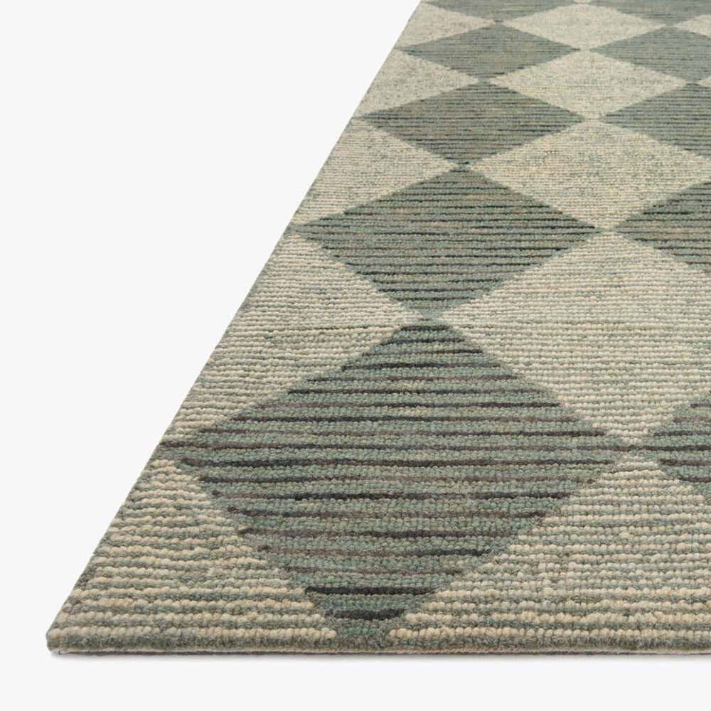 Chris Loves Julia x Loloi Francis 2&#39;3&quot; x 3&#39;9&quot; Spa and Granite Area Rug, , large