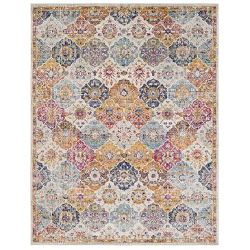 Surya Harput HAP-1018 7"10" x 10"3" Saffron, Orange and Blue Area Rug, , large