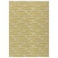 Dalyn Rug Company Harbor 10" x 14" Gold Indoor/Outdoor Area Rug, , large