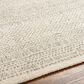 Surya Gavic 2" x 3" Medium Gray and Ivory Area Rug, , large