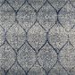 Safavieh Madison MAD604G-3 3" x 5" Navy/Silver Area Rug, , large