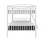 Linden Boulevard Full over Full Heavy Metal Bunk Bed in White, , large