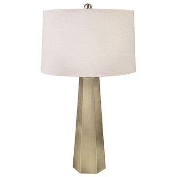 Bassett Mirror Marsham Table Lamp in Brushed Gold, , large