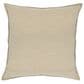 Classic Home Soco 22" x 22"  Leather Throw Pillow in Dexter Onyx, , large