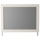 Signature Design by Ashley Stelsie 6 Drawer Dresser and Mirror in White, , large
