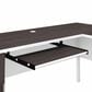 Bush Somerset 72" L-Shaped Desk with Hutch in Storm Gray and White, , large