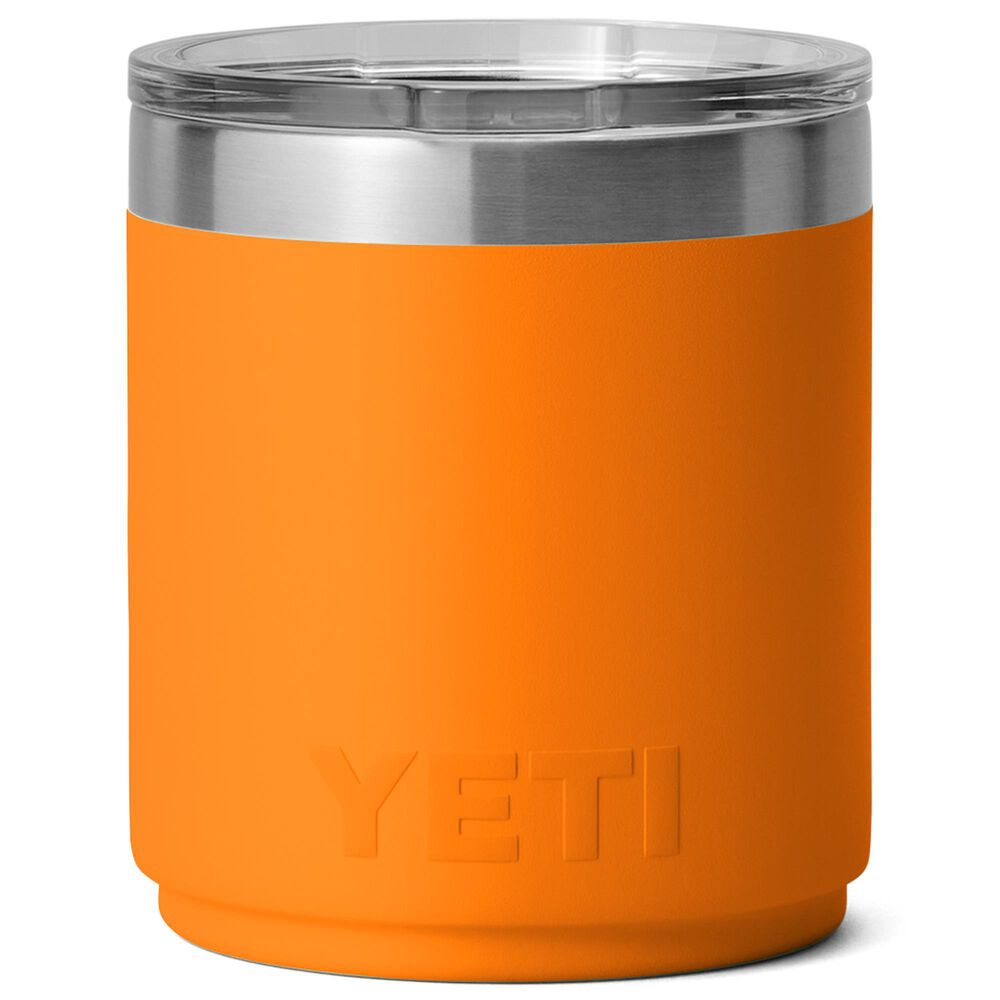 YETI Rambler 10 Oz Lowball 2.0 with MagSlider Lid in King Crab Orange, , large