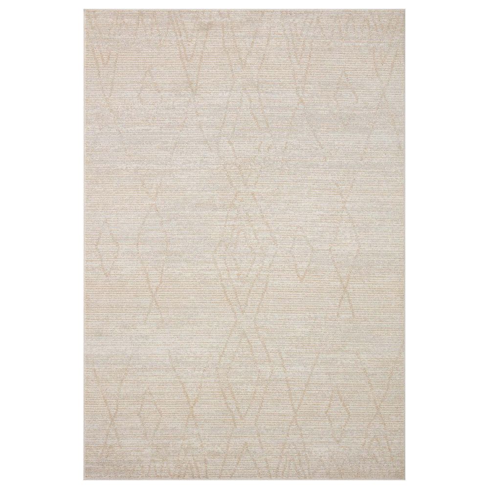 Loloi II Kamala 2"7" x 8" Natural and Mist Runner, , large