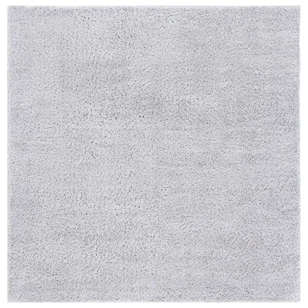 Safavieh August Shag 6"7" Square Light Grey Area Rug, , large