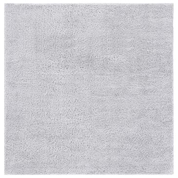 Safavieh August Shag 6"7" Square Light Grey Area Rug, , large