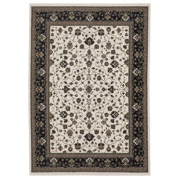 Oriental Weavers Vivian VI02B 9"10" x 12"10" Ivory Area Rug, , large