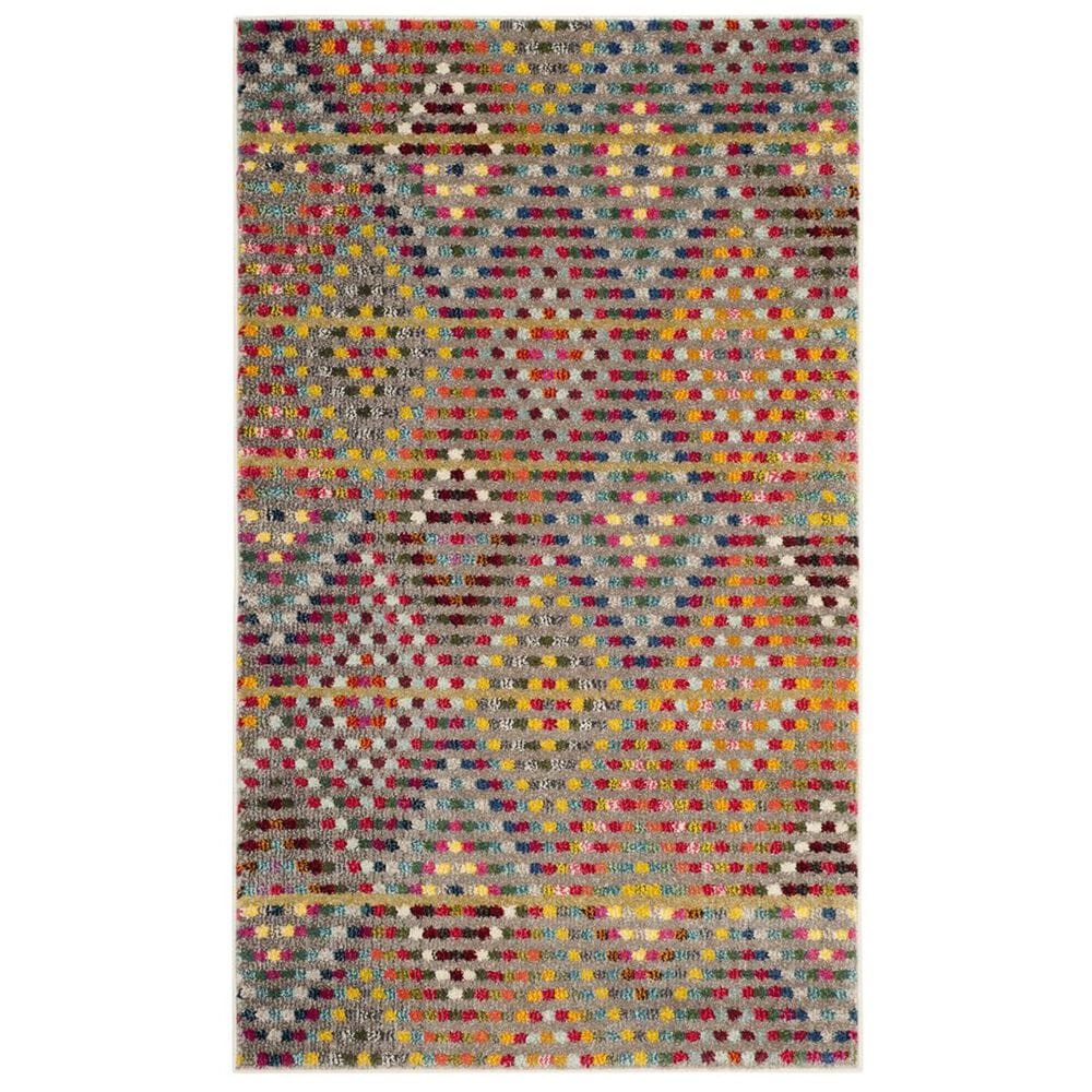 Safavieh Monaco MNC204F-3 3&#39; x 5&#39; Multi/Beige Area Rug, , large