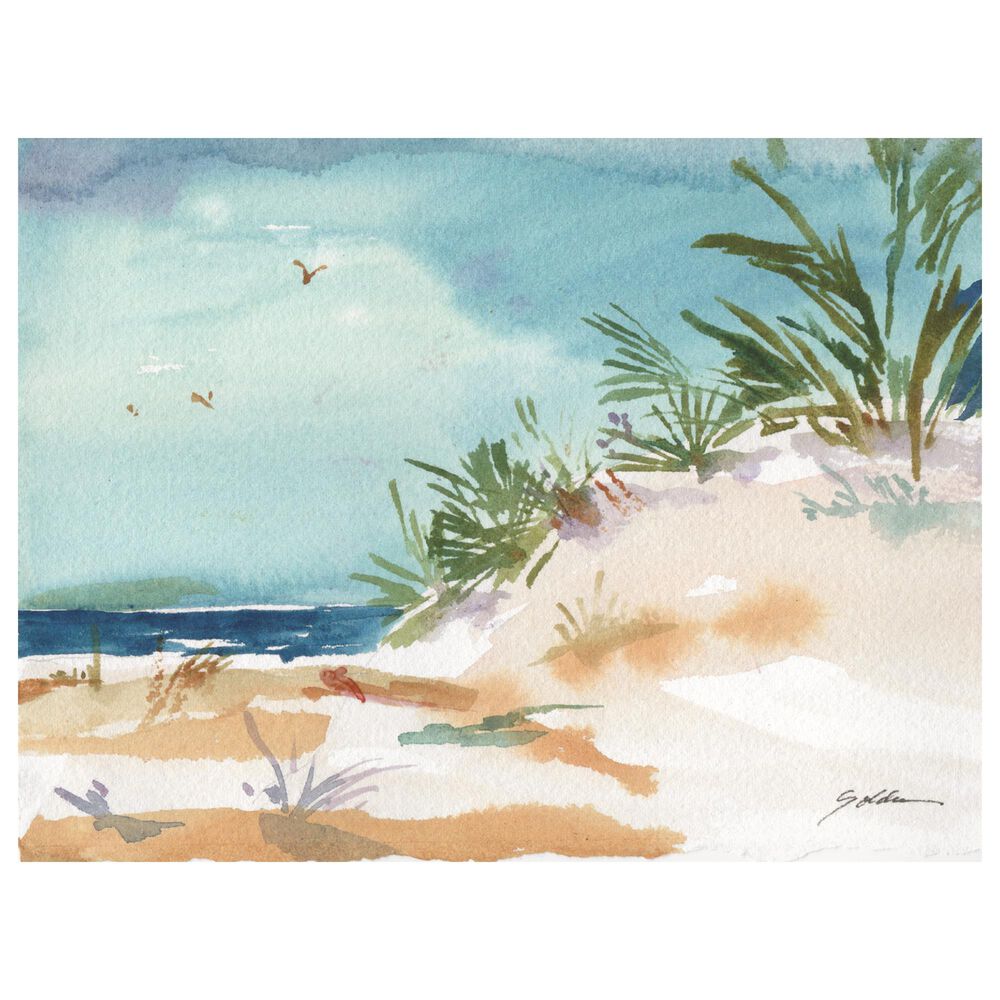 Timberlake Sheila Golden Beachscape 1 18 x 24 Canvas Art