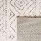 Safavieh Tulum TUL267A 2" x 21" Ivory and Grey Runner, , large