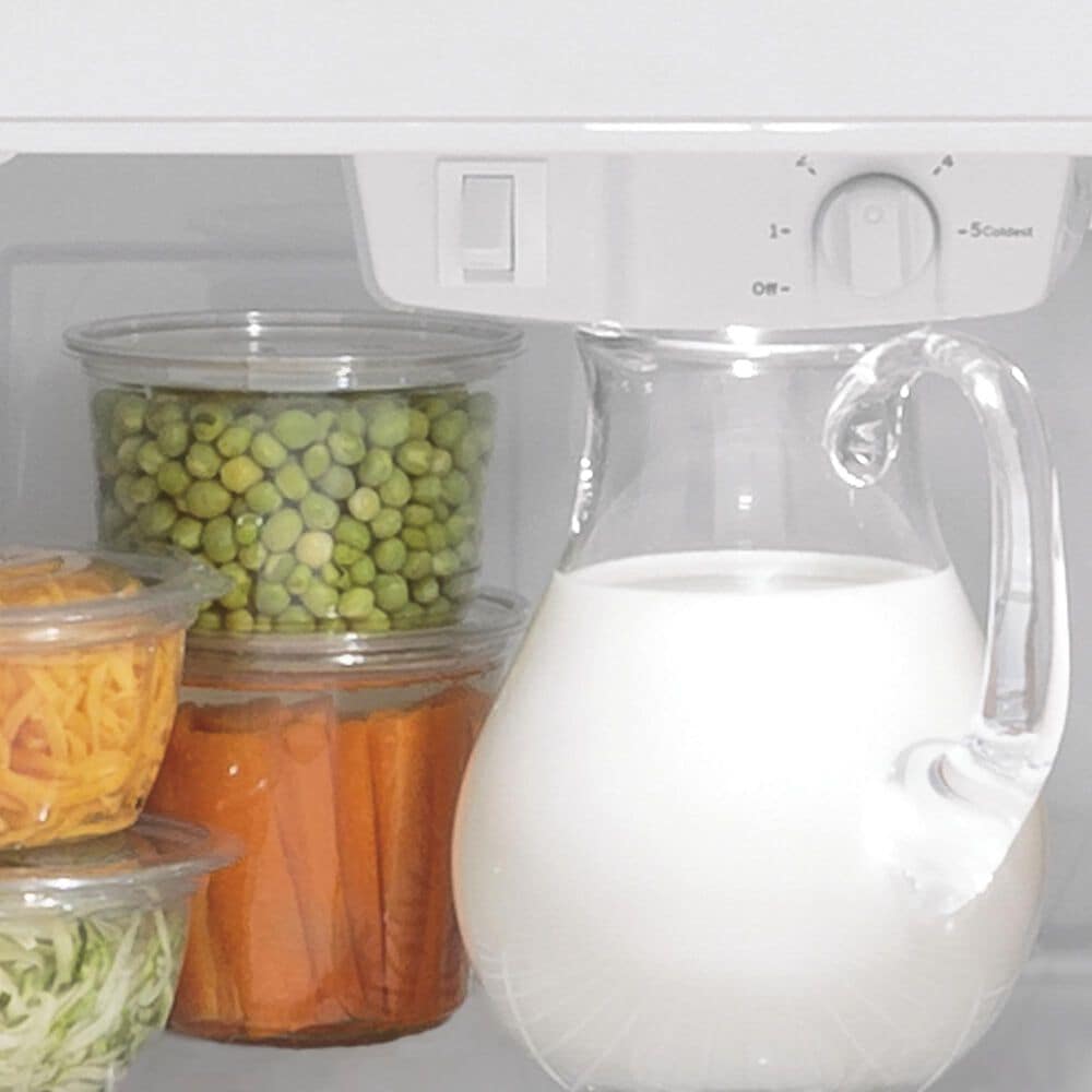 GE Appliances 21.9 Cu. Ft. Top Freezer Refrigerator in Fingerprint Resistant Stainless Steel, , large