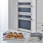 Monogram Statement 30" Electric Single Wall Oven with Convection in Stainless Steel, , large