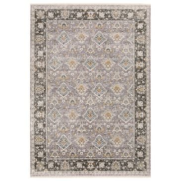 Oriental Weavers Maharaja Serbia 91E 2" x 3" Gray and Blue Scatter Rug, , large