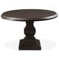 Home Trends & Design Nimes 48" Round Dining Table in Vintage Brown - Table Only, , large