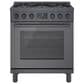 Bosch 30" Freestanding Dual Fuel Range in Black Stainless Steel, , large