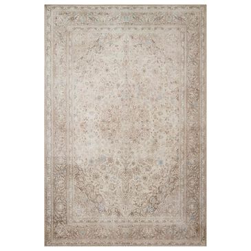 Loloi Loren LQ-03 8"4" x 11"6" Sand and Taupe Area Rug, , large