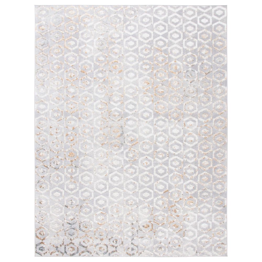 Safavieh Orchard  9" x 12" Grey and Gold Area Rug, , large