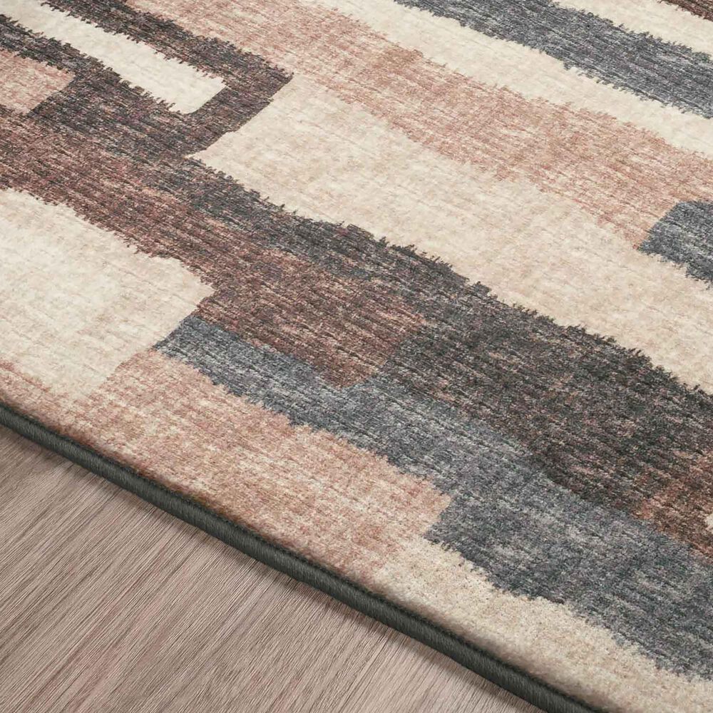 Dalyn Rug Company Brisbane Geometric 3&#39; x 5&#39; Sable Area Rug, , large