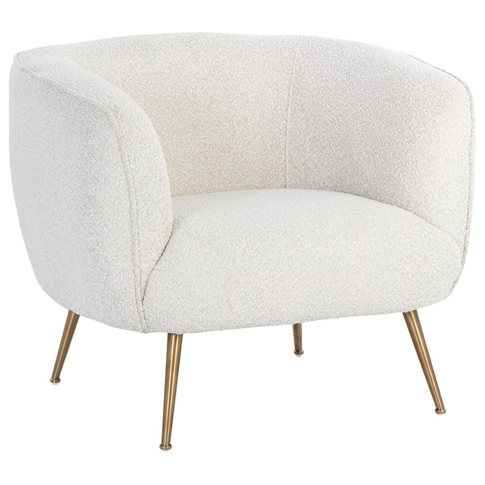 37B Amara Lounge Chair in Copenhagen White, , large