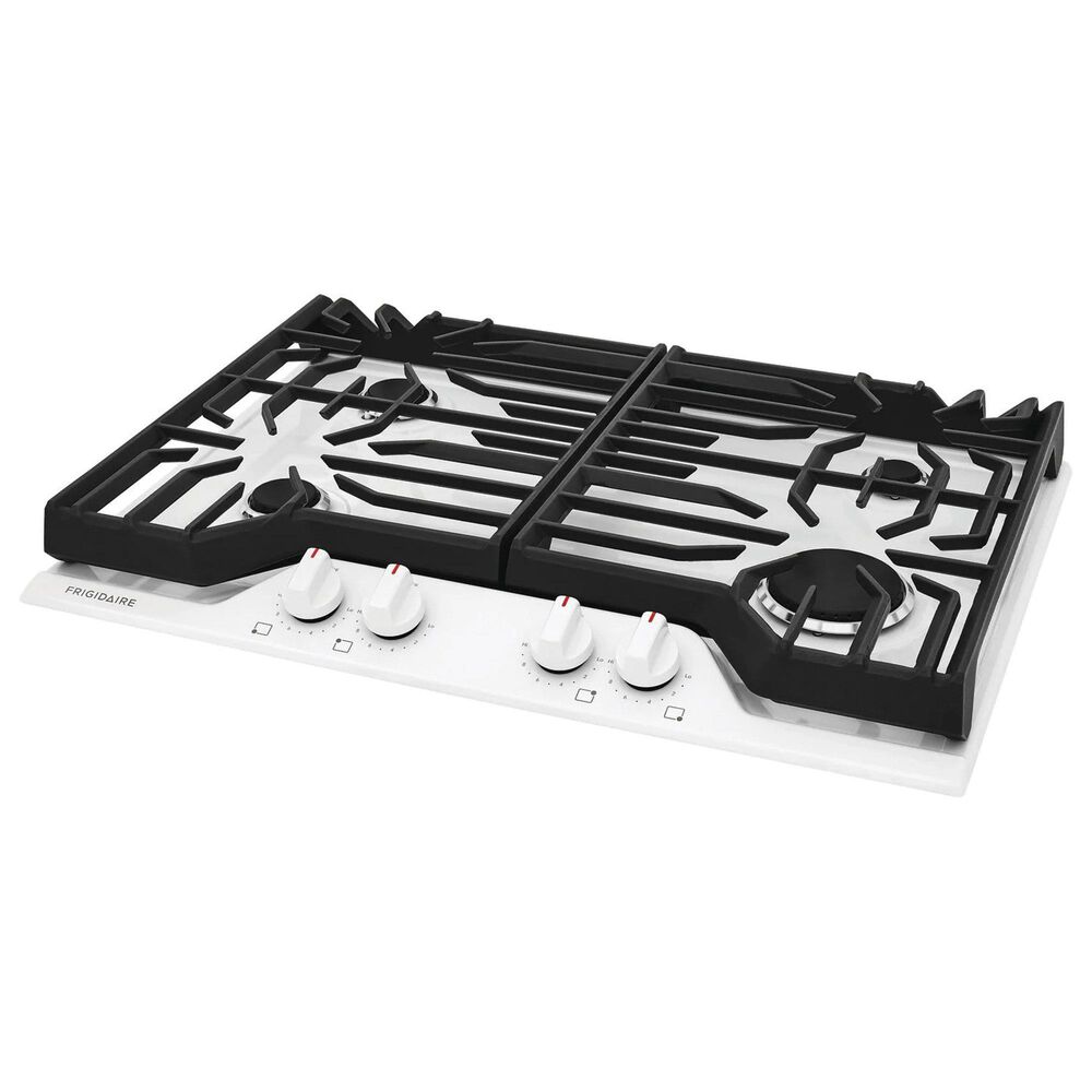 Frigidaire 30&quot; 4-Element Gas Cooktop in White, , large