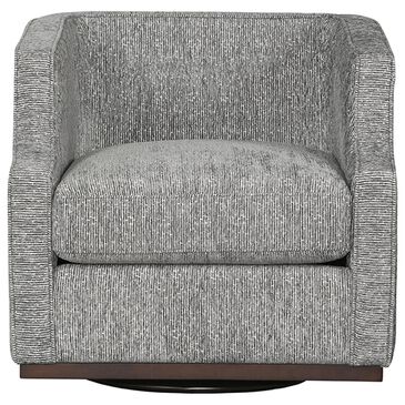 Tamara Day Splendid Home Furniture Woodward Swivel Chair in Katrell Slate, , large