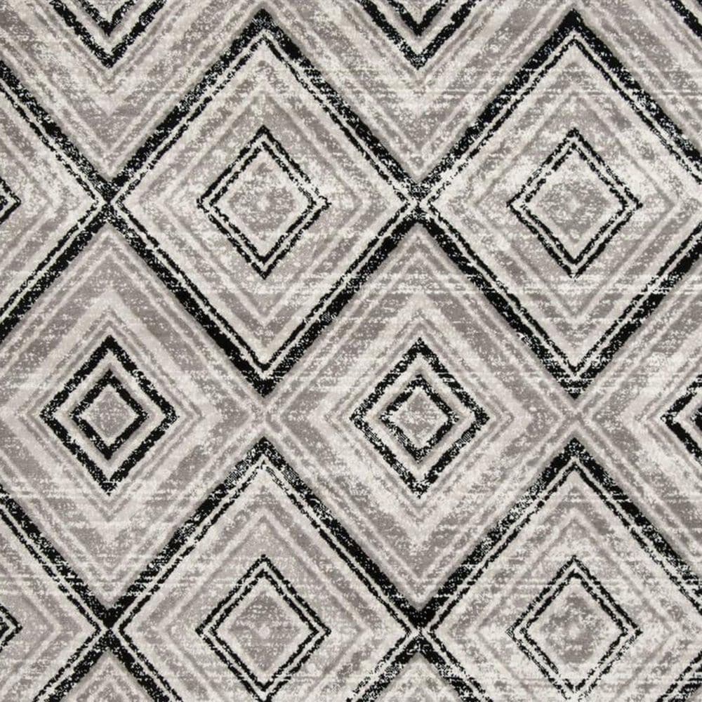 Safavieh Skyler SKY120J 2&#39; x 8&#39; Grey and Black Scatter Rug, , large