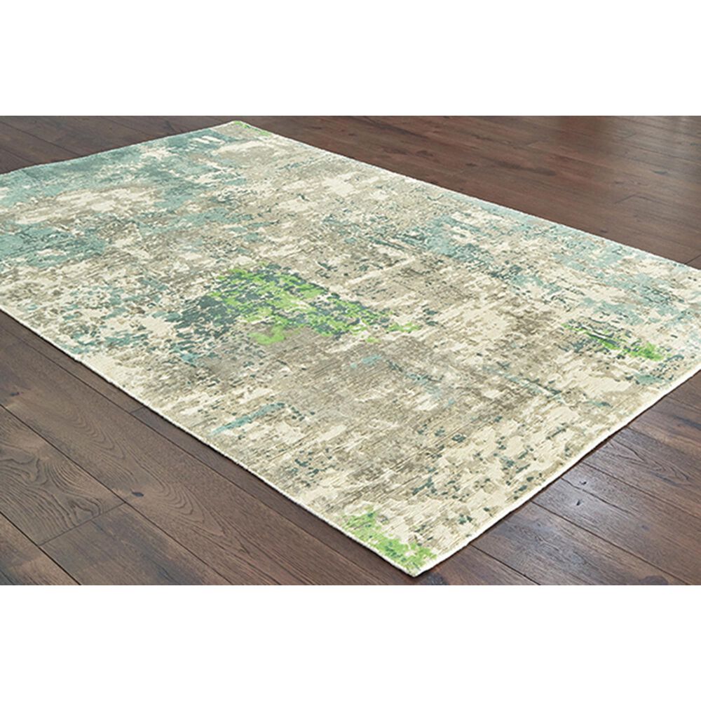 Oriental Weavers Formations 70007 9&#39; x 12&#39; Blue Area Rug, , large