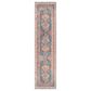 Surya Colin 2"7" x 10" Blue, Dusty Coral, Brick Red, Dark Brown and Cream Runner, , large