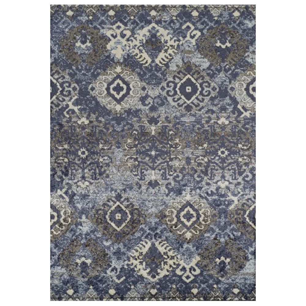 Dalyn Rug Company Gala GA10 3"3" x 5"1" Navy Area Rug, , large